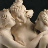 In mostra la storia e il gruppo scultoreo delle tre grazie del Canova